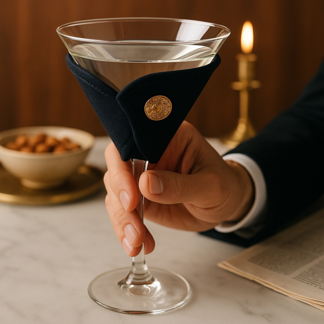 Martini Glass Wraps - Set of 2