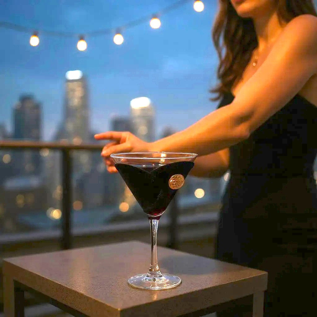 Martini Glass Wraps - Set of 2