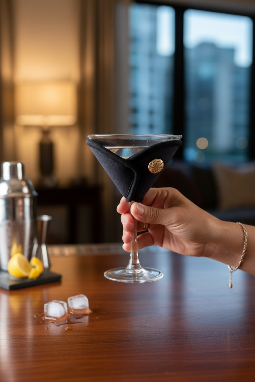 Martini Glass Wraps - Set of 2