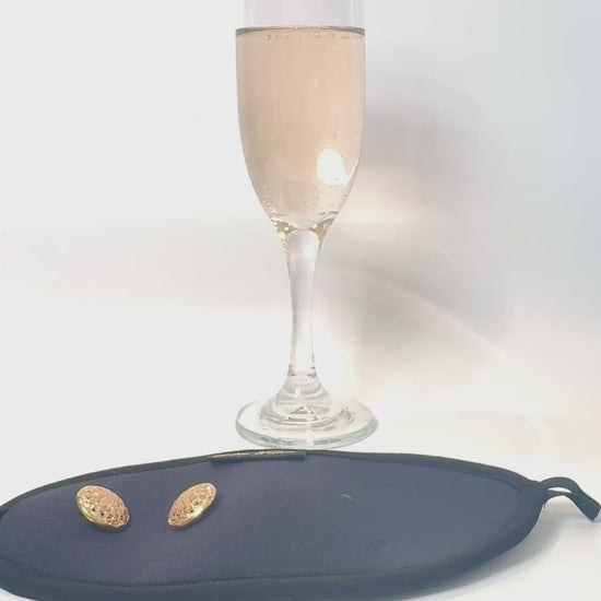 Instructional Video on how to secure champagne wrap on small flute